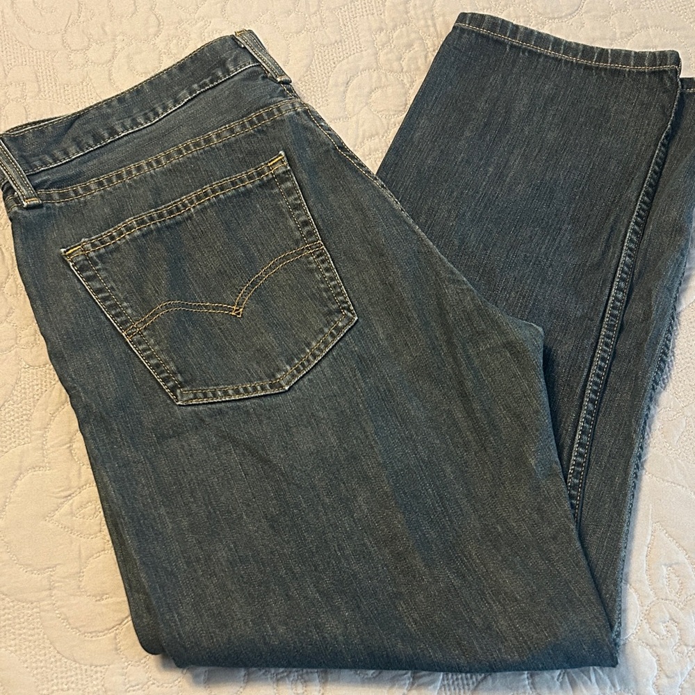 Levi's 508 Classic Blue Denim with Iconic Patch